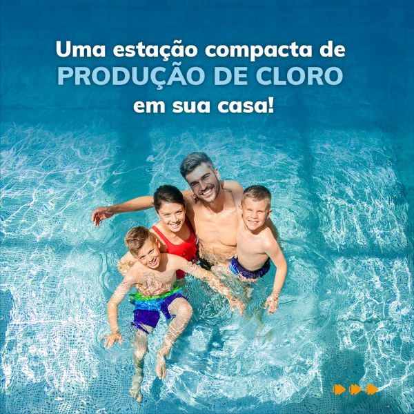 Gerador de Cloro Tholz THC60 Para piscina até 60.000 litros