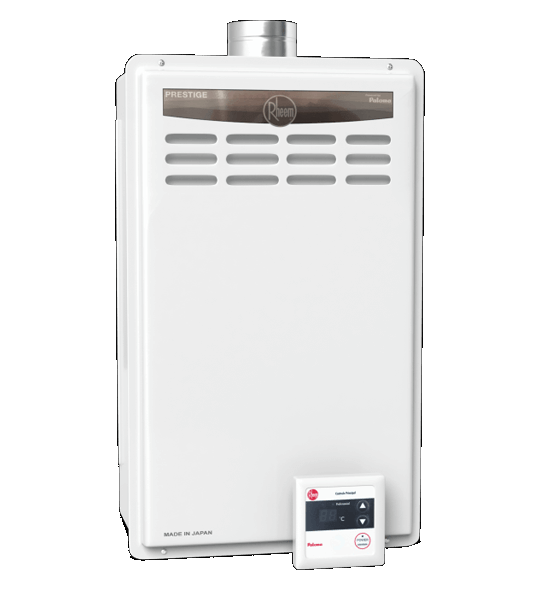 Aquecedor a Gás Digital Rheem 32 Litros GLP/GN Branco