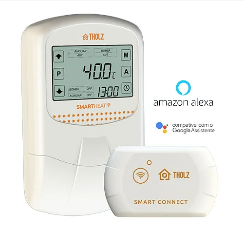 Smart Heat Bivolt automático (90~240Vca) + Smart Connect 12VCC